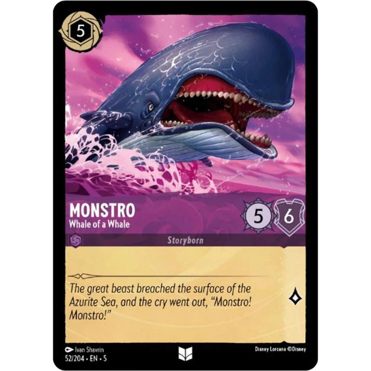 Monstro - Whale of a Whale (52/204) (Shimmering Skies) in Malta | LAB7