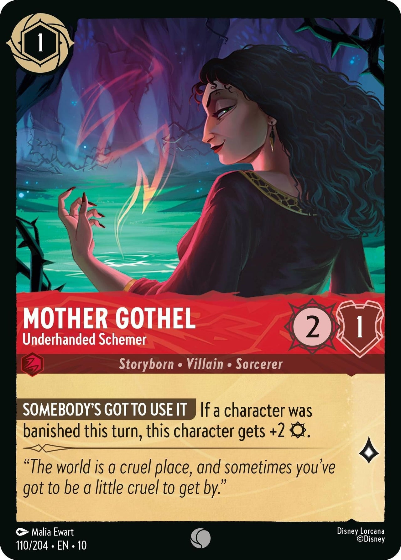 Mother Gothel - Underhanded Schemer (110/204) (Whispers in the Well) in Malta | LAB7