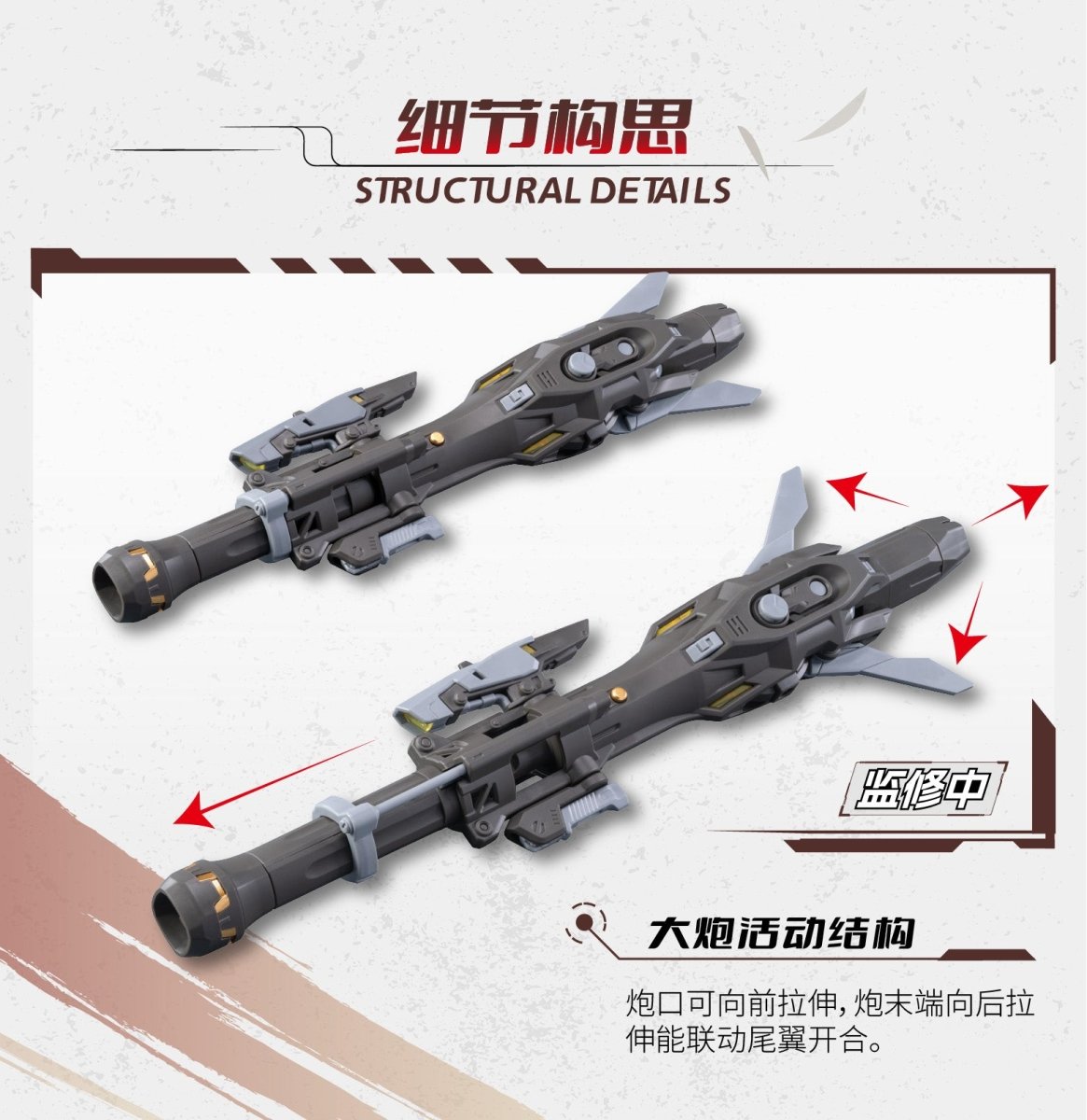 Motor Nuclear MNP-XH13 Type Wei-Yuan – Heavy Firepower 19cm Model Kit in Malta | LAB7