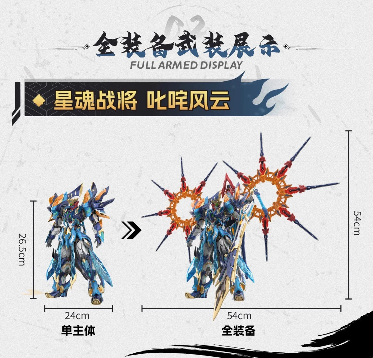 Motor Nuclear MNP-XH14A Mo Li Qing – 26.5cm Articulated Mecha Model Kit in Malta | LAB7