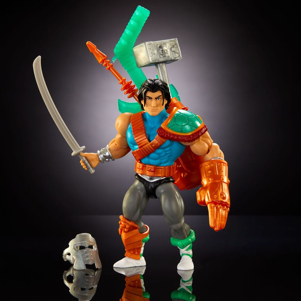 MOTU x TMNT Turtles of Grayskull Action Figure - Casey Jones 14 cm by LAB7 Malta, Europe