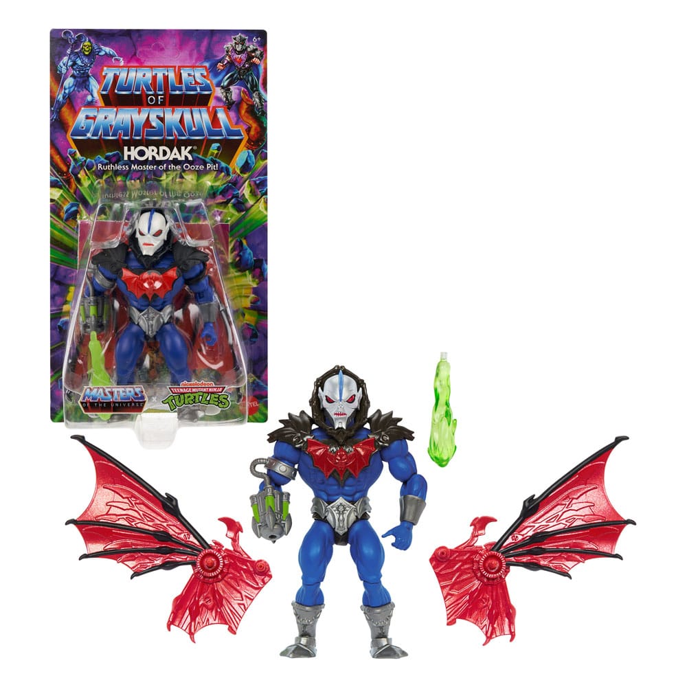 MOTU x TMNT Turtles of Grayskull Action Figure - Hordak 14 cm by LAB7 Malta, Europe