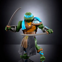 MOTU x TMNT Turtles of Grayskull Action Figure - Stealth Armor Leonardo 14 cm by LAB7 Malta, Europe