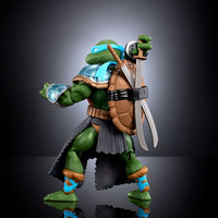 MOTU x TMNT Turtles of Grayskull Action Figure - Stealth Armor Leonardo 14 cm by LAB7 Malta, Europe