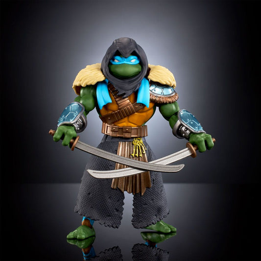 MOTU x TMNT Turtles of Grayskull Action Figure - Stealth Armor Leonardo 14 cm by LAB7 Malta, Europe