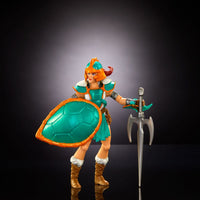 MOTU x TMNT Turtles of Grayskull Action Figure - Teela 14 cm by LAB7 Malta, Europe