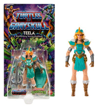 MOTU x TMNT Turtles of Grayskull Action Figure - Teela 14 cm by LAB7 Malta, Europe