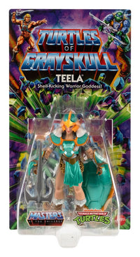 MOTU x TMNT Turtles of Grayskull Action Figure - Teela 14 cm by LAB7 Malta, Europe