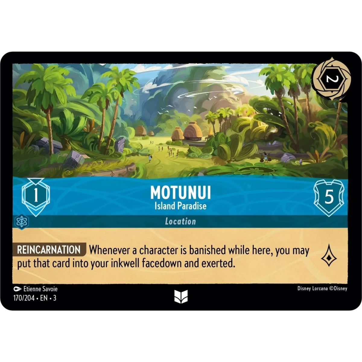 Motunui - Island Paradise (170/204) (Into the Inklands) in Malta | LAB7