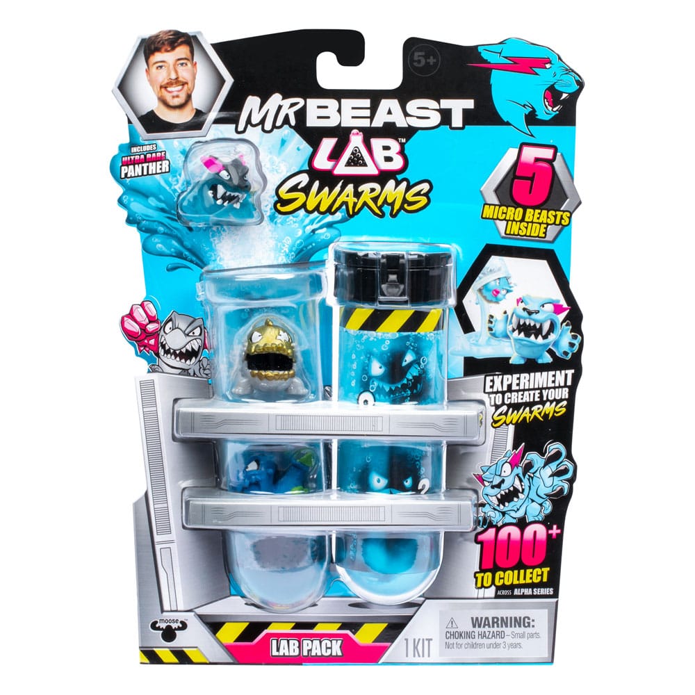 Mr. Beast Lab Swarms Figure 5 - Pack 3 cm by LAB7 Malta, Europe