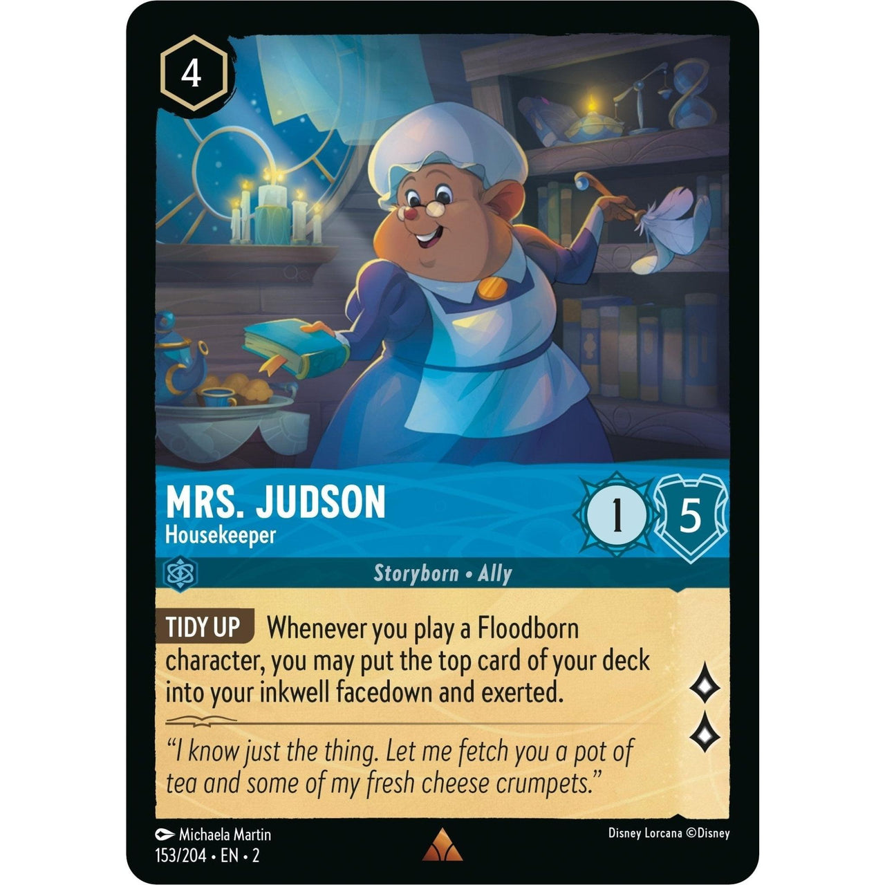 Mrs. Judson - Housekeeper (153/204) (Rise of the Floodborn) in Malta | LAB7