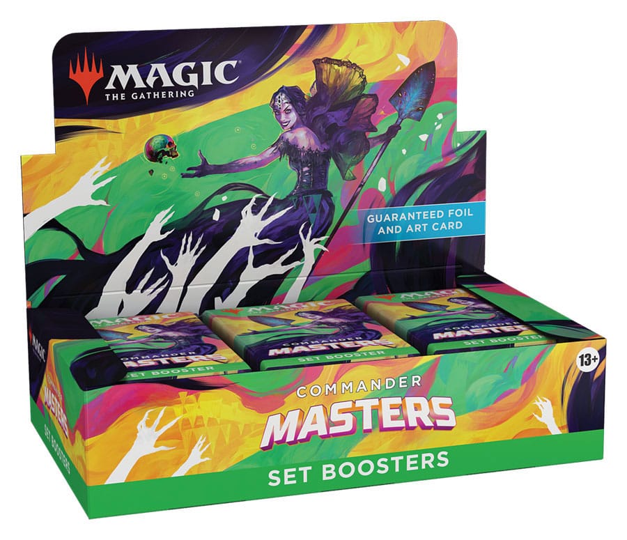 Wizards Of The Coast - MTG Commander Masters Set Booster Box (24) – English