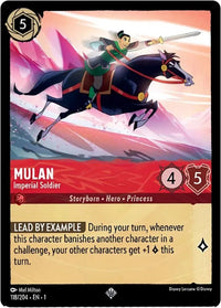 Image for Mulan - Imperial Soldier (118/204) (The First Chapter) - Disney Lorcana