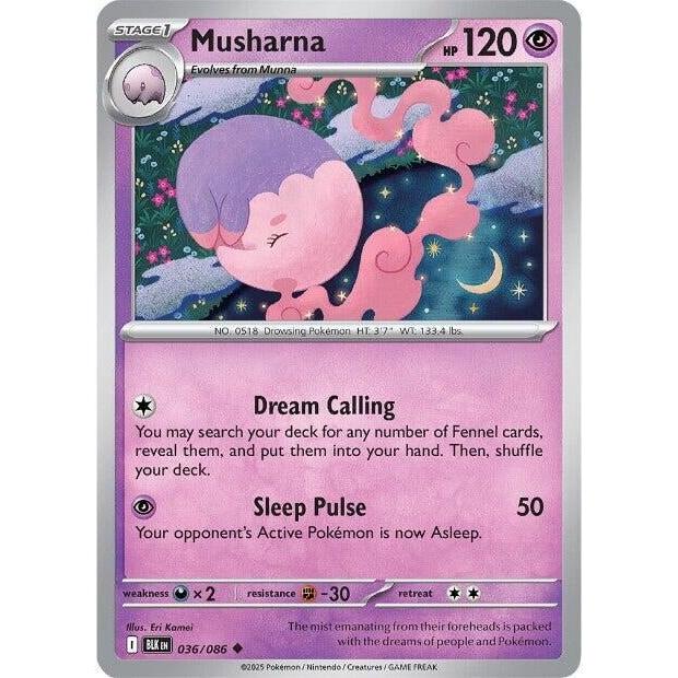 Musharna (036/086) (SV: Black Bolt) in Malta | LAB7
