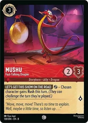 Mushu - Fast-Talking Dragon (130/204) (Reign of Jafar) in Malta | LAB7