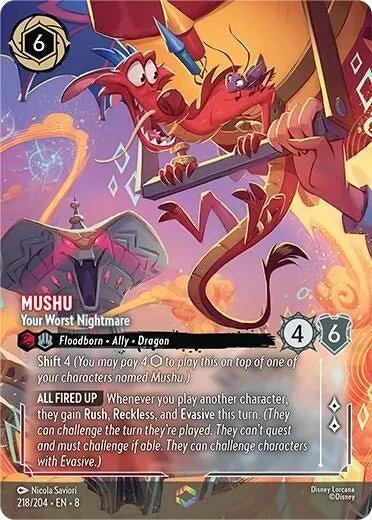 Mushu - Your Worst Nightmare (Enchanted) (218/204) (Reign of Jafar) in Malta | LAB7