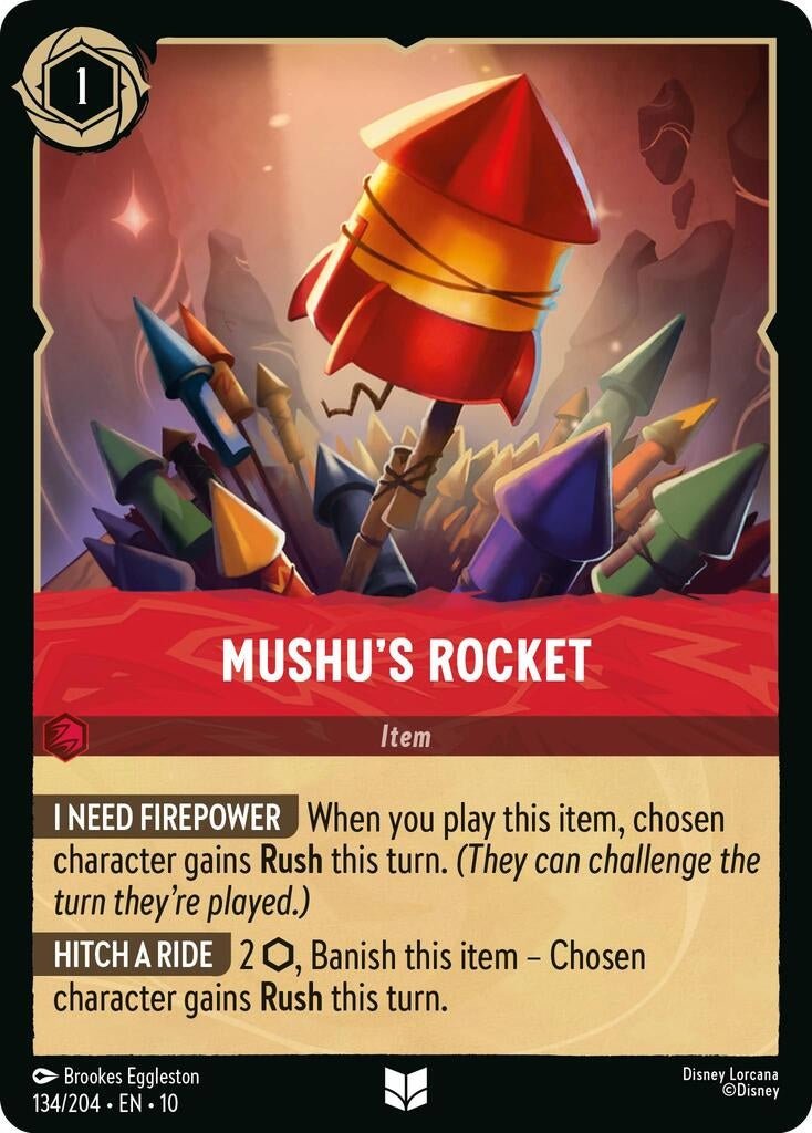 Mushu's Rocket (134/204) (Whispers in the Well) 8968028 by LAB7 Malta, Europe