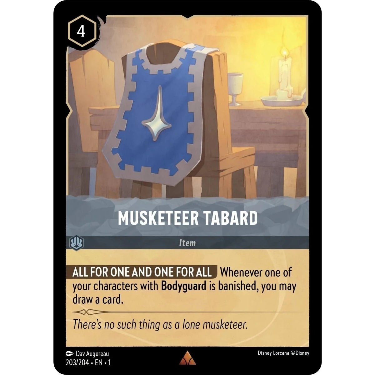 Musketeer Tabard (203/204) (The First Chapter) in Malta | LAB7