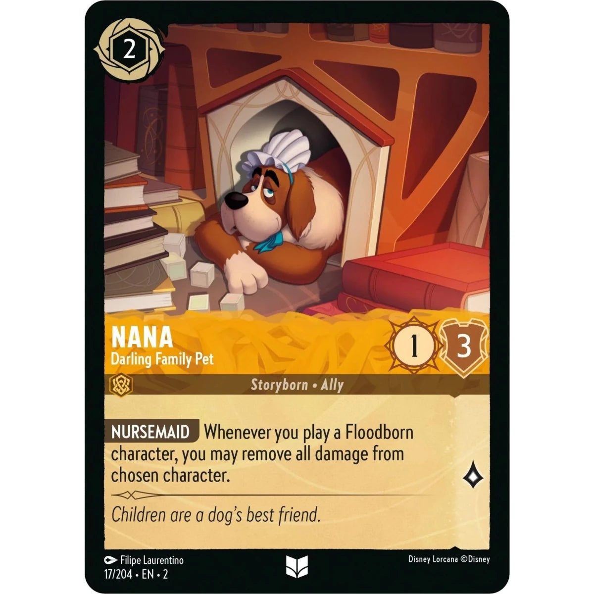 Nana - Darling Family Pet (17/204) (Rise of the Floodborn) in Malta | LAB7