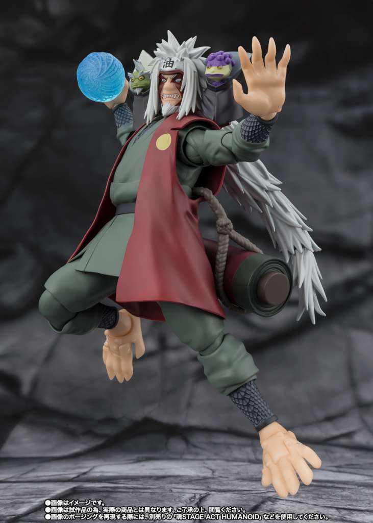 Naruto Jiraiya Sage Mode S.H. Figuarts Figure 17 Cm by LAB7 Malta, Europe