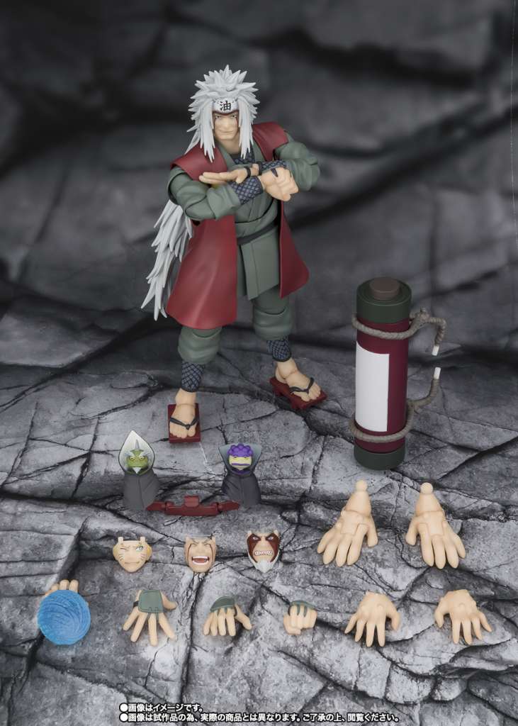 Naruto Jiraiya Sage Mode S.H. Figuarts Figure 17 Cm by LAB7 Malta, Europe