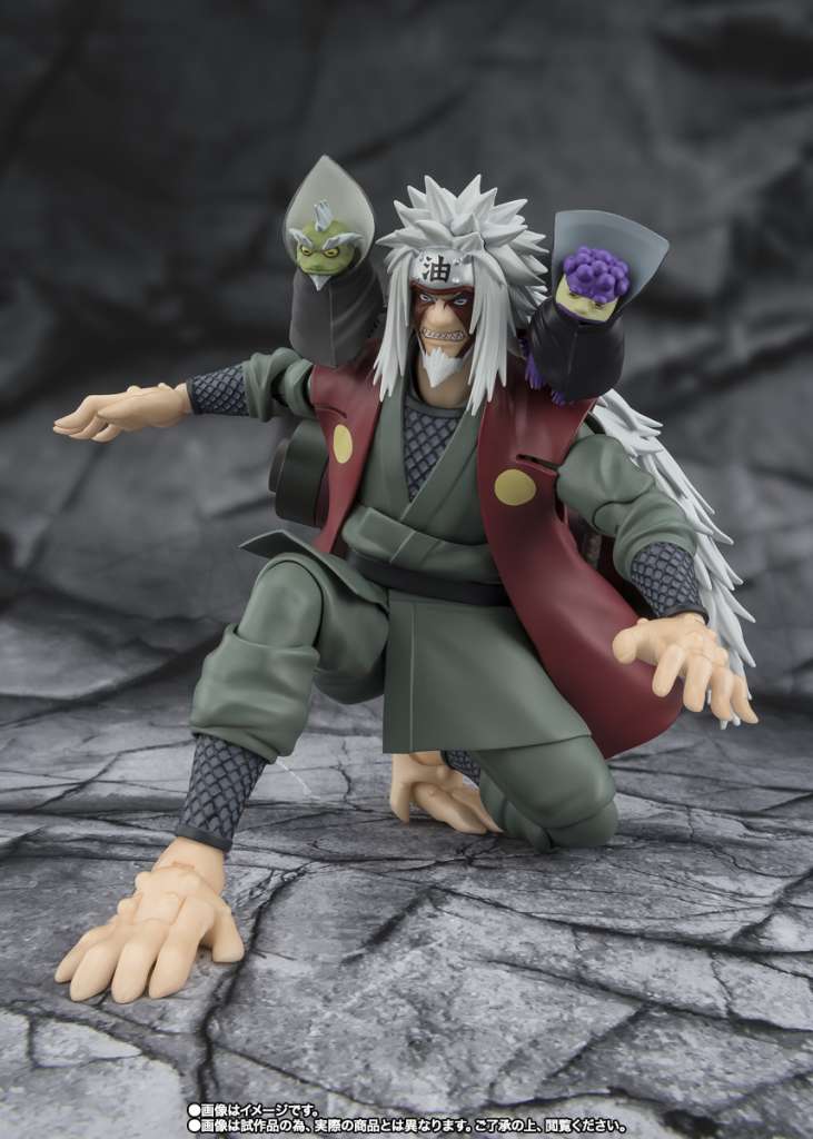 Naruto Jiraiya Sage Mode S.H. Figuarts Figure 17 Cm by LAB7 Malta, Europe