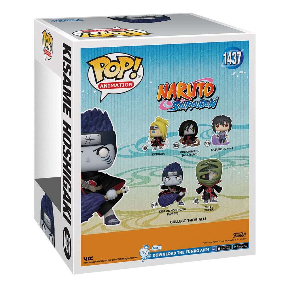 Naruto Oversized POP! Vinyl Figure Kisame 15 cm by LAB7 Malta, Europe