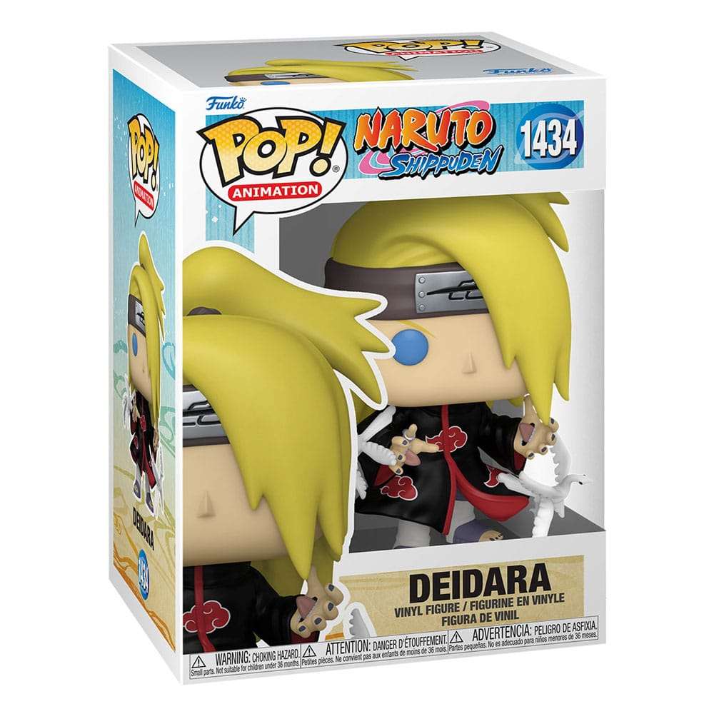Naruto Pop! Animation Vinyl Figure Deidara 9 cm by LAB7 Malta, Europe