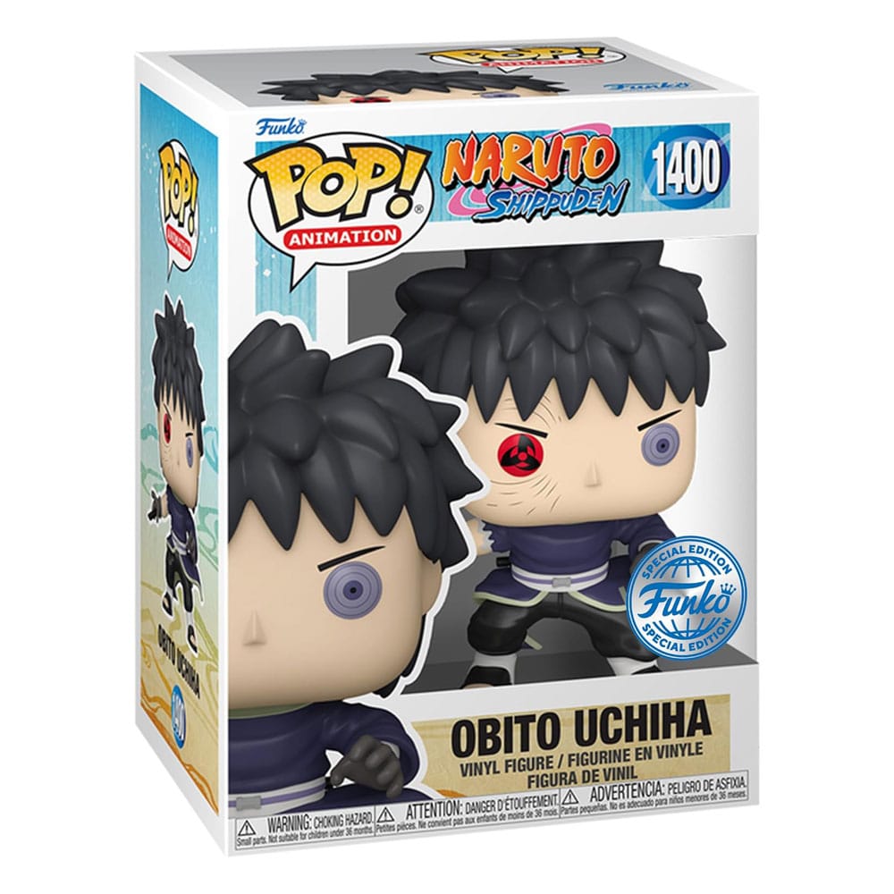 Naruto POP! Animation Vinyl Figure Obito Uchiha by LAB7 Malta, Europe