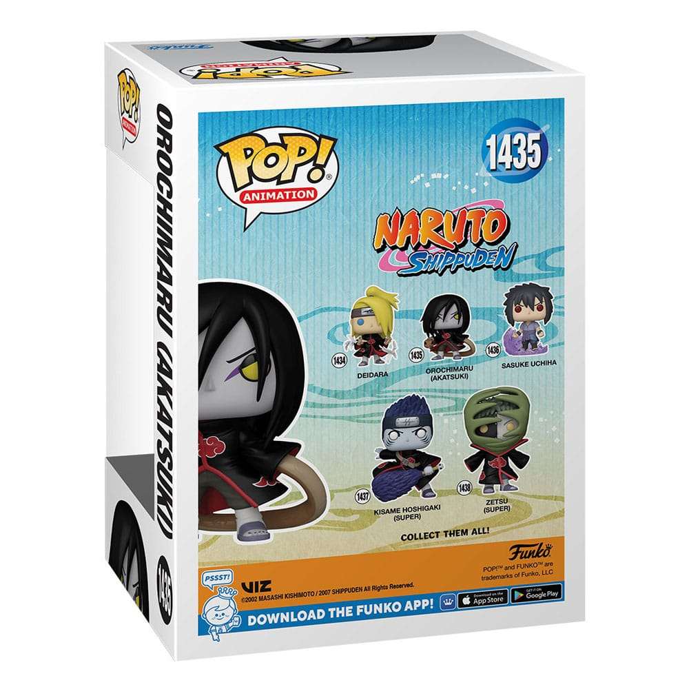 Naruto Pop! Animation Vinyl Figure Orochimaru 9 cm by LAB7 Malta, Europe