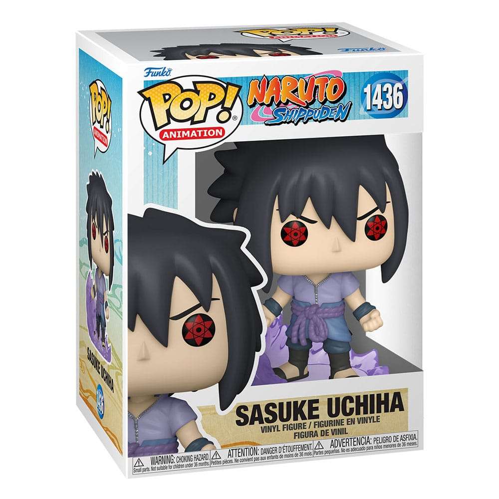 Naruto Pop! Animation Vinyl Figure Sasuke (First Susano'o) 9 cm by LAB7 Malta, Europe