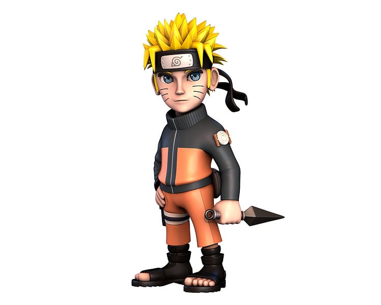 NARUTO SHIPPUDEN - Naruto Uzumaki - Figure Minix 102 12cm by LAB7 Malta, Europe