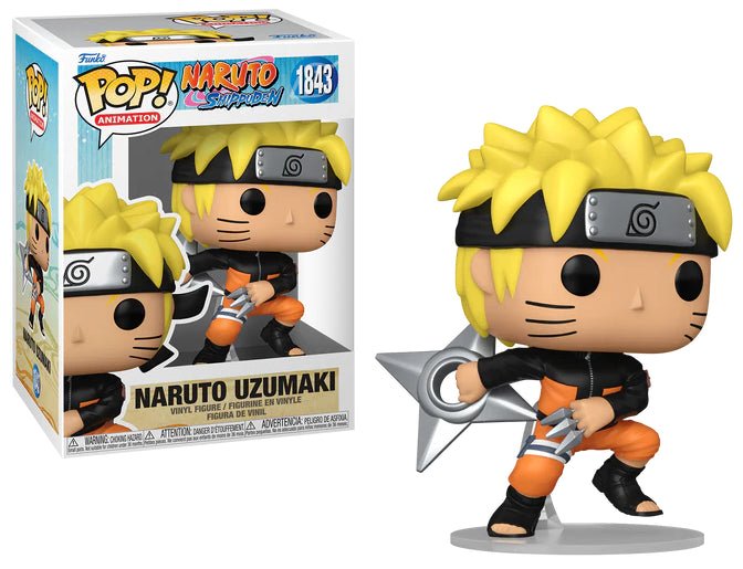 NARUTO SHIPPUDEN - POP Animation N° 1843 - Naruto with Chase (MT) by LAB7 Malta, Europe