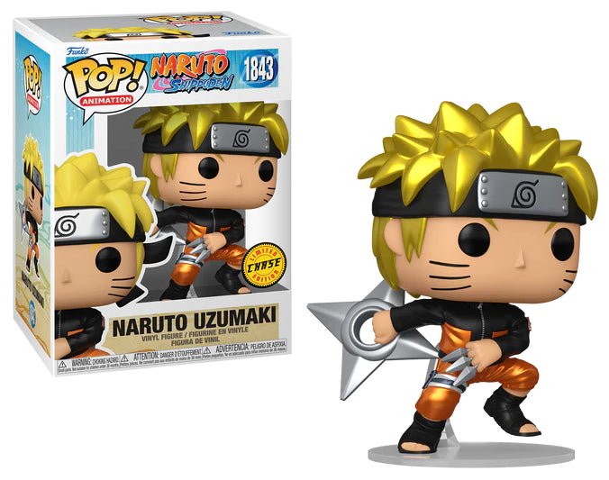 NARUTO SHIPPUDEN - POP Animation N° 1843 - Naruto with Chase (MT) by LAB7 Malta, Europe