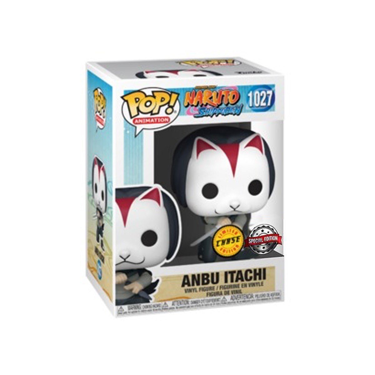 NARUTO SHIPPUDEN - POP N° 1027 - Anbu Itachi w/Chase SPECIAL EDITION by LAB7 Malta, Europe