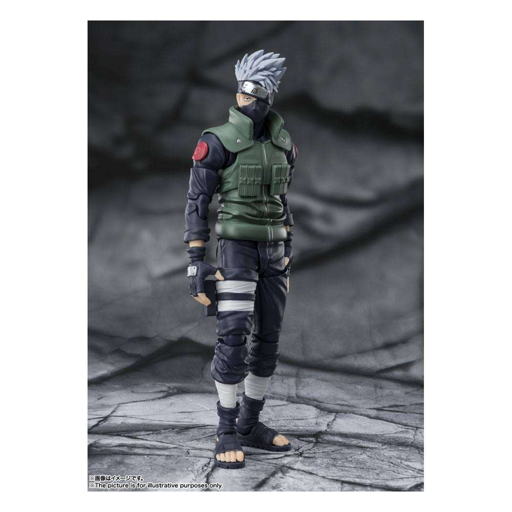 Naruto Shippuden S.H. Figuarts Action Figure Kakashi Hatake -The famed Sharingan Hero in Malta | LAB7