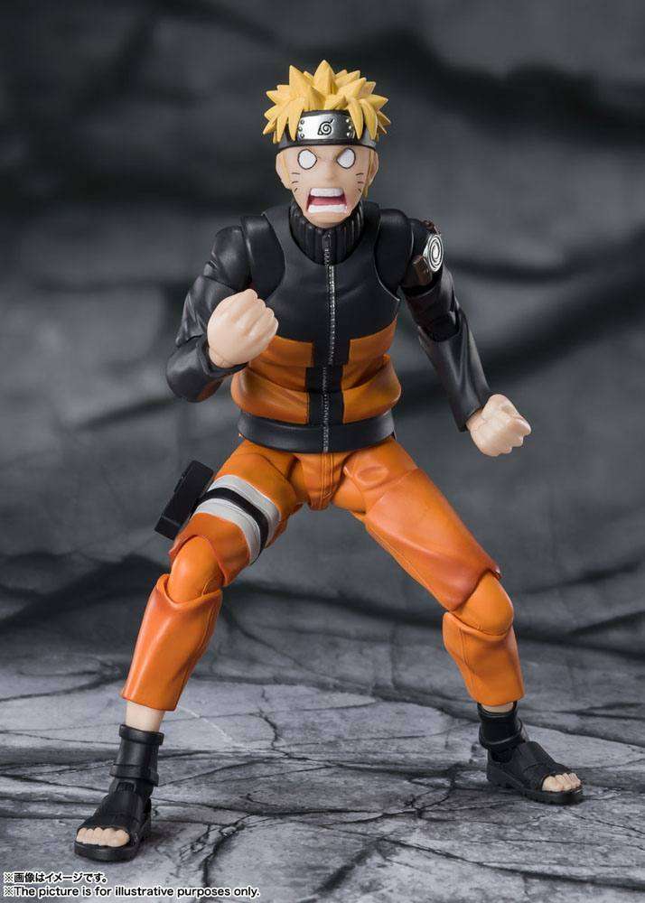 Naruto Shippuden S.H. Figuarts Action Figure Naruto Uzumaki - The Jinchuuriki entrusted with Hope in Malta | LAB7
