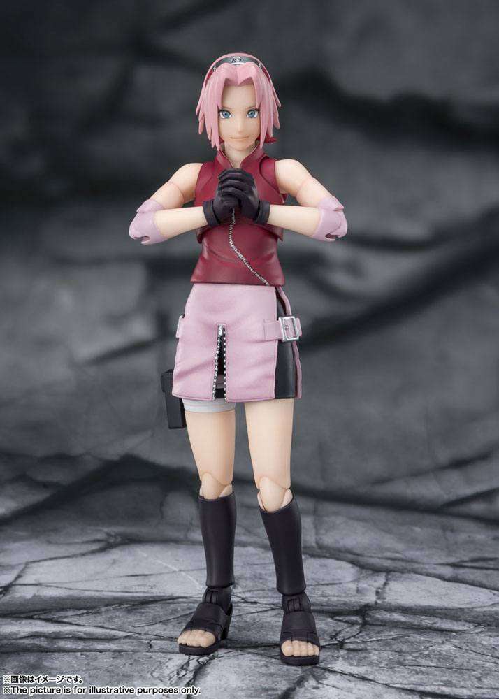 Naruto Shippuden S.H. Figuarts Action Figure Sakura Haruno - Inheritor of Tsunade's indominable will in Malta | LAB7
