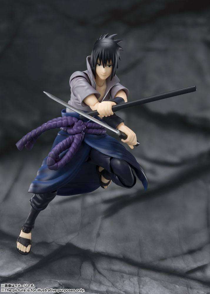 Naruto Shippuden S.H. Figuarts Action Figure Sasuke Uchiha -He who bears all Hatred in Malta | LAB7