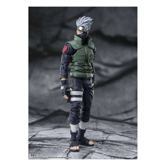 Tamashii Nations - Naruto Shippuden S.H. Figuarts Action Figure Kakashi Hatake - The famed Sharingan Hero