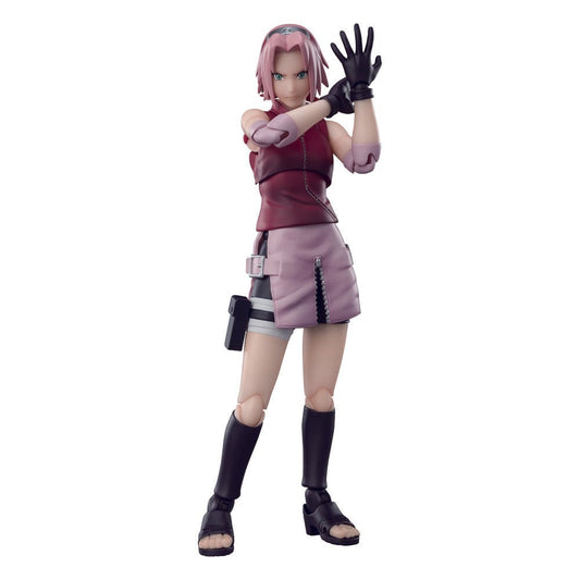 Tamashii Nations - Naruto Shippuden S.H. Figuarts Action Figure Sakura Haruno - Inheritor of Tsunade's indominable will