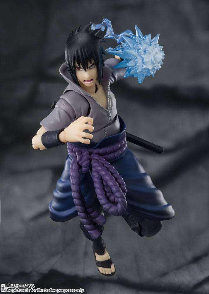 Naruto Shippuden S.H. Figuarts Action Figure Sasuke Uchiha - He who bears all Hatred by LAB7 Malta, Europe