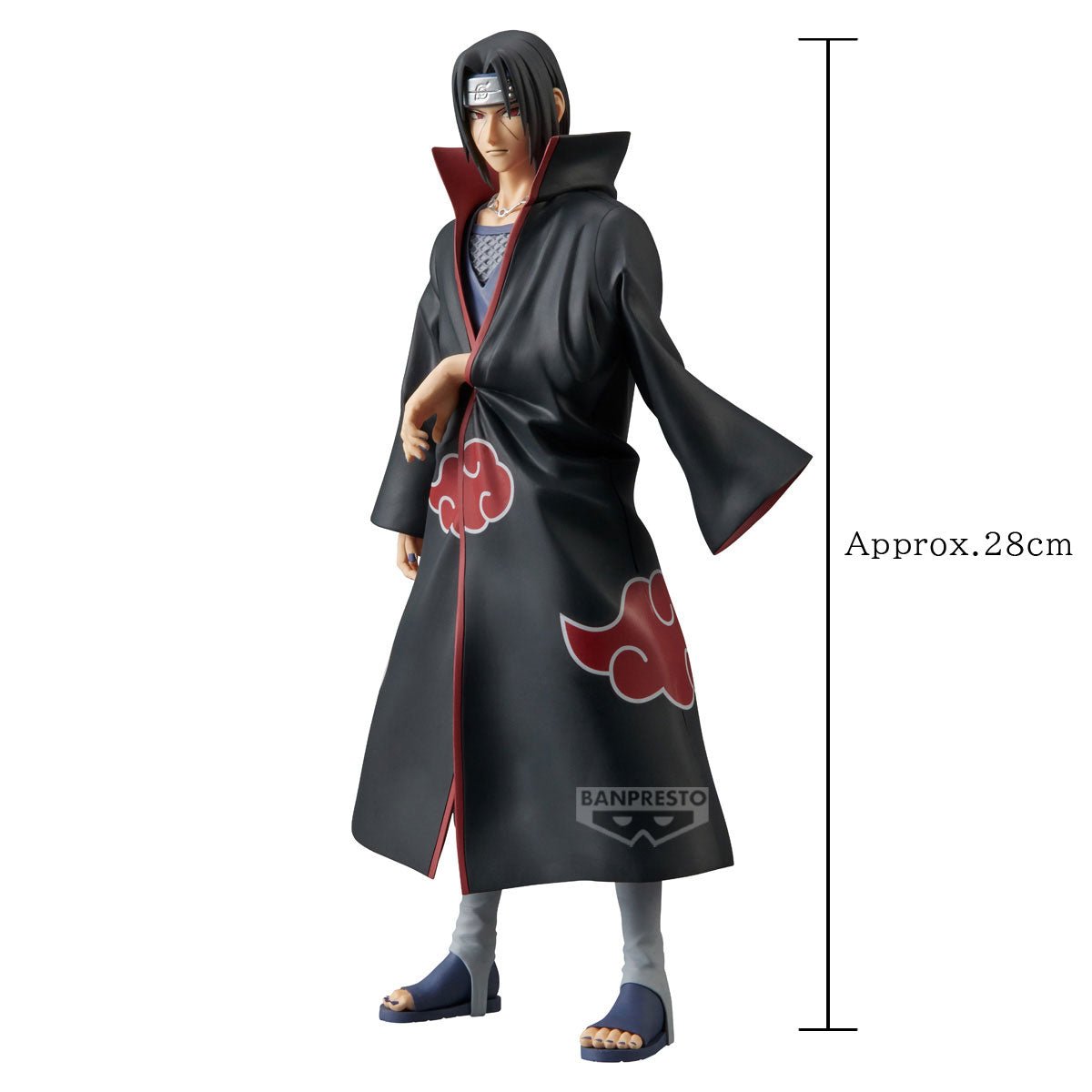 Banpresto - NARUTO SHIPPUDEN - Uchiha Itachi - Figurine Grandista 28cm