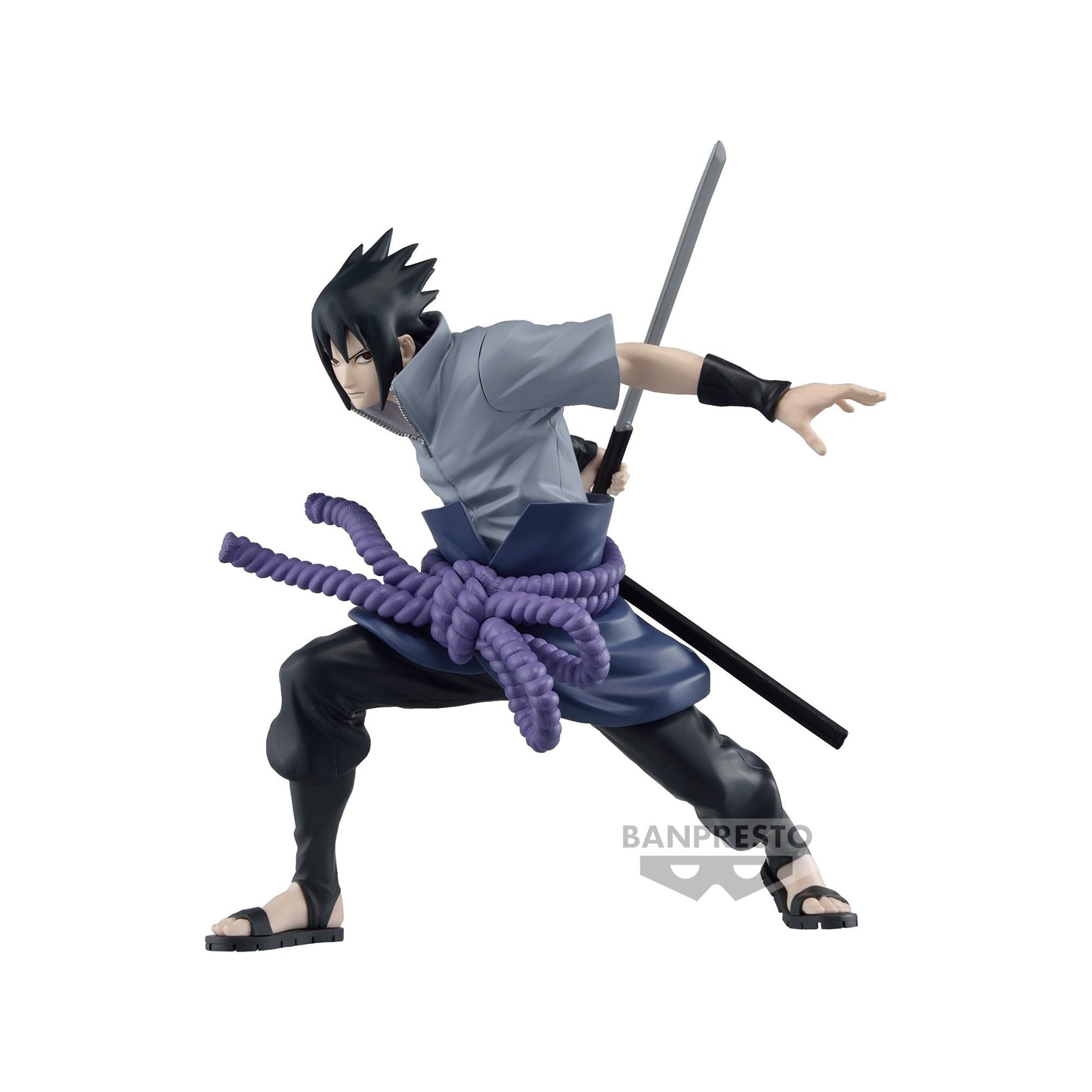 Banpresto - NARUTO SHIPPUDEN - Uchiha Sasuke - Figure Vibration Stars 13cm
