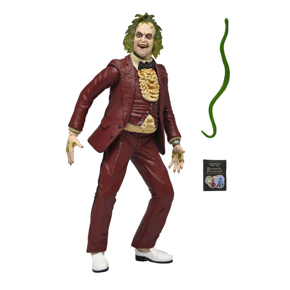NECA Beetlejuice Red Tuxedo Action Figure 18cm – 1988 Movie Collectible in Malta | LAB7