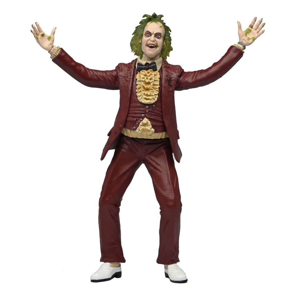 NECA Beetlejuice Red Tuxedo Action Figure 18cm – 1988 Movie Collectible in Malta | LAB7