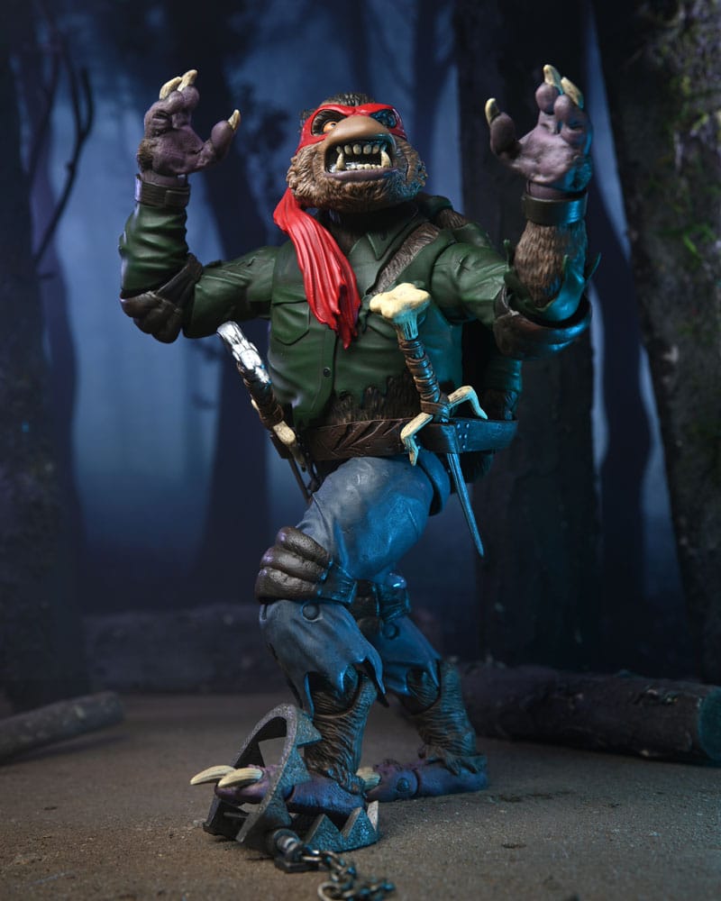 NECA Universal Monsters x TMNT Raphael as The Wolfman Ultimate Action Figure 18 cm by LAB7 Malta, Europe