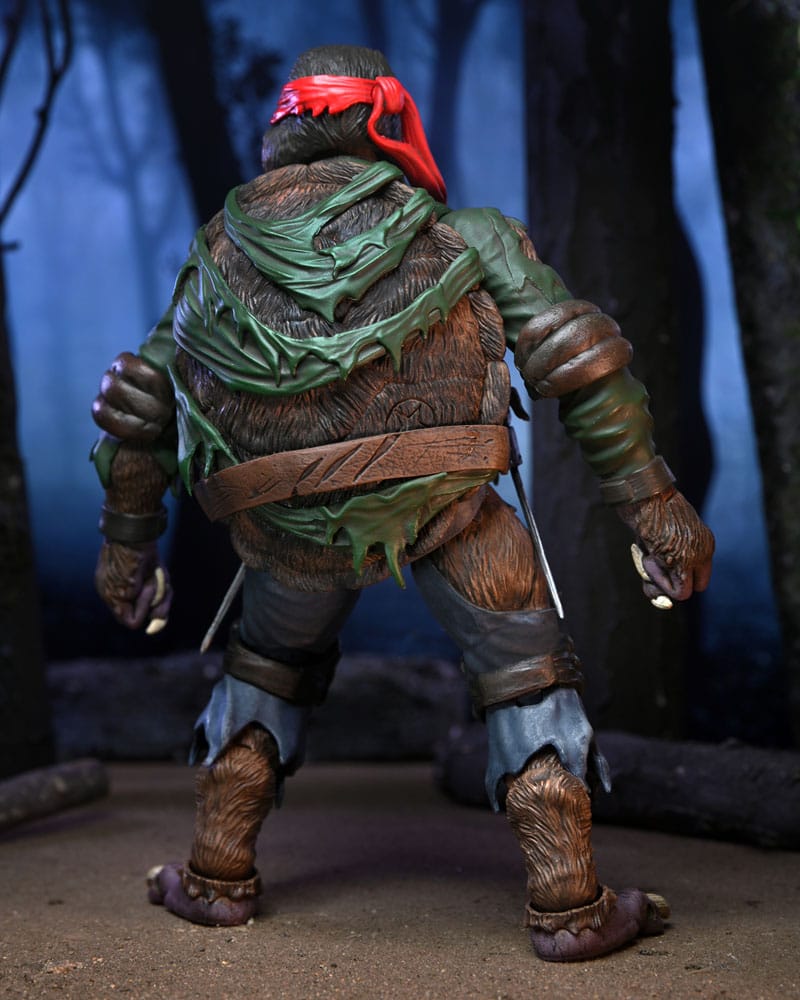 NECA Universal Monsters x TMNT Raphael as The Wolfman Ultimate Action Figure 18 cm by LAB7 Malta, Europe