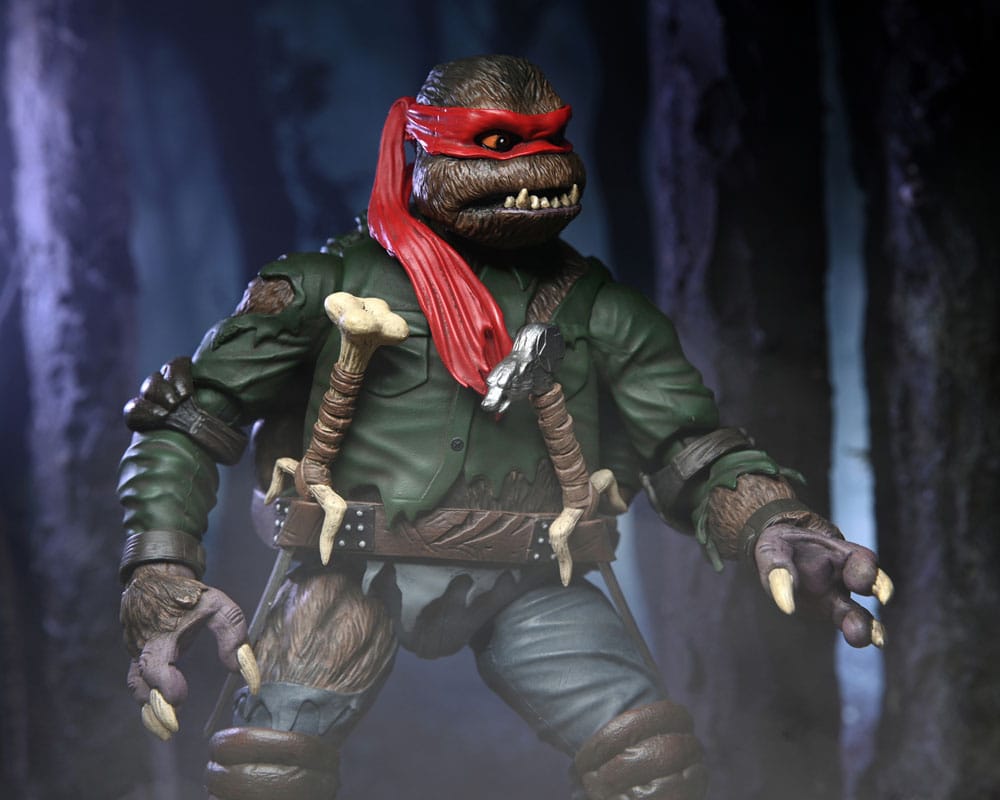 NECA Universal Monsters x TMNT Raphael as The Wolfman Ultimate Action Figure 18 cm by LAB7 Malta, Europe