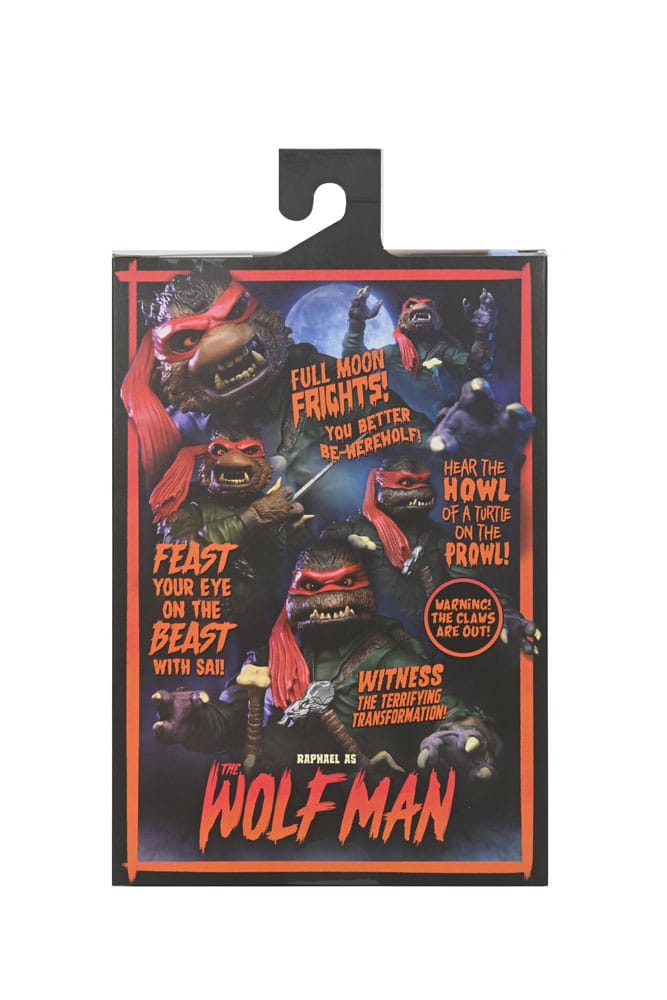 NECA Universal Monsters x TMNT Raphael as The Wolfman Ultimate Action Figure 18 cm by LAB7 Malta, Europe